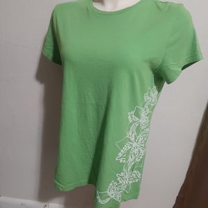 Northface Womens green tahirt